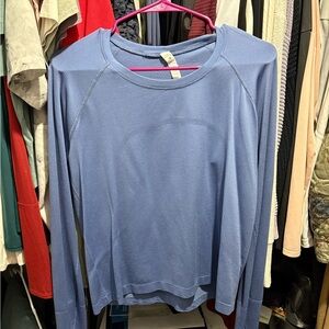 Lululemon Athletica Slate Long Sleeve Top